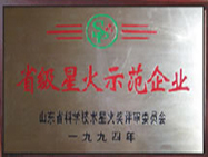 省級星火示范企業
